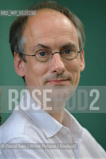 Writer and plant biologist Nicholas Harberd, author of Seed to Seed, at the Edinburgh International Book Festival 2007. ..Copyright©Pascal Saez/Writer Pictures/Rosebud2