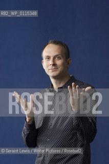 Tim Harford, English economist and journalist, at the 2010 Edinburgh International Book Festival, August 28, 2010....Copyright©Geraint Lewis/Writer Pictures/Rosebud2