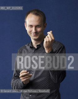 Tim Harford, English economist and journalist, at the 2010 Edinburgh International Book Festival, August 28, 2010....Copyright©Geraint Lewis/Writer Pictures/Rosebud2