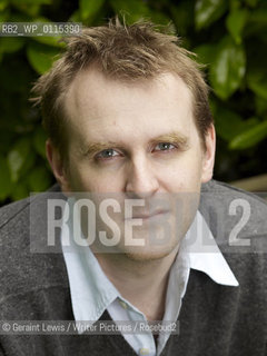 Nick Harkaway  , novelist and Screenwriter photographed at his London home....Copyright©Geraint Lewis/Writer Pictures/Rosebud2