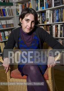 Alexandra Harris, British writer and academic, at the London Review of Books Bookshop, London, October 26, 2010. ..©Nick Cunard/Writer Pictures/Rosebud2