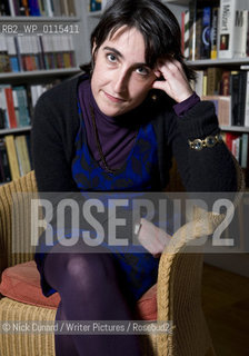 Alexandra Harris, British writer and academic, at the London Review of Books Bookshop, London, October 26, 2010. ..©Nick Cunard/Writer Pictures/Rosebud2