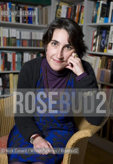 Alexandra Harris, British writer and academic, at the London Review of Books Bookshop, London, October 26, 2010. ..©Nick Cunard/Writer Pictures/Rosebud2