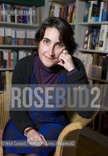 Alexandra Harris, British writer and academic, at the London Review of Books Bookshop, London, October 26, 2010. ..©Nick Cunard/Writer Pictures/Rosebud2