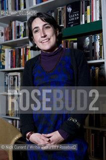Alexandra Harris, British writer and academic, at the London Review of Books Bookshop, London, October 26, 2010. ..©Nick Cunard/Writer Pictures/Rosebud2