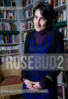 Alexandra Harris, British writer and academic, at the London Review of Books Bookshop, London, October 26, 2010. ..©Nick Cunard/Writer Pictures/Rosebud2