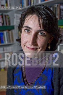 Alexandra Harris, British writer and academic, at the London Review of Books Bookshop, London, October 26, 2010. ..©Nick Cunard/Writer Pictures/Rosebud2