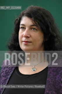 Writer Joanne Harris, author of Chocolat and The Lollipop Shoes, at the Edinburgh International Book Festival 2007. ..Copyright©Pascal Saez/Writer Pictures/Rosebud2