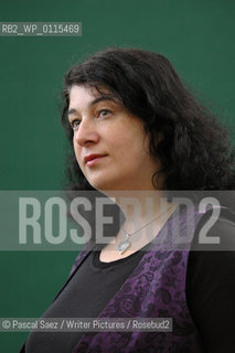 Writer Joanne Harris, author of Chocolat and The Lollipop Shoes, at the Edinburgh International Book Festival 2007. ..Copyright©Pascal Saez/Writer Pictures/Rosebud2