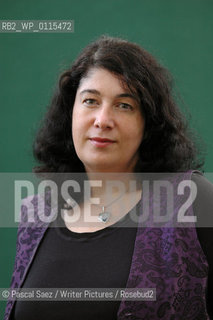 Writer Joanne Harris, author of Chocolat and The Lollipop Shoes, at the Edinburgh International Book Festival 2007. ..Copyright©Pascal Saez/Writer Pictures/Rosebud2