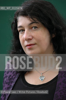 Writer Joanne Harris, author of Chocolat and The Lollipop Shoes, at the Edinburgh International Book Festival 2007. ..Copyright©Pascal Saez/Writer Pictures/Rosebud2