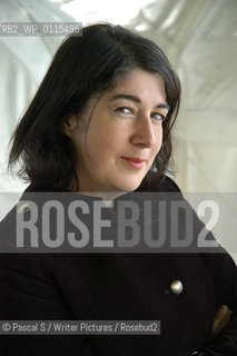  25 August 2005-Edinburgh,UK- British writer Joanna Harris, author of novels Chocolat (made into a movie starring Johnny Depp) and Gentlemen and Players.at the Edinburgh International Book Festival..Copyright©Pascal S/Writer Pictures/Rosebud2