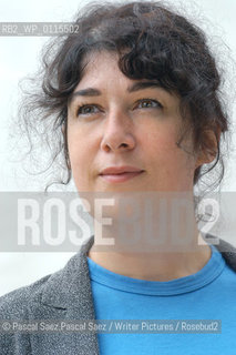 British writer Joanne Harris, author of Chocolat, at the Edinburgh International Book Festival 2003..Copyright©Pascal Saez.Pascal Saez/Writer Pictures/Rosebud2
