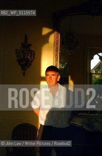 14/08/03  Writer Robert Harris at his home in Kintbury near Hungerford, Berkshire..Picture: COPYRIGHT©John Law/Writer Pictures/Rosebud2