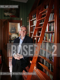 29/01/01  Auther Robert Harris at his home in Kintbury, Berkshire..Picture: COPYRIGHT©John Law/Writer Pictures/Rosebud2