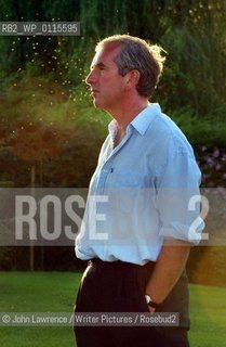 Writer  Robert Harris at his home in Kintbury near Hungerford, Berkshire...copyright©John Lawrence/Writer Pictures/Rosebud2