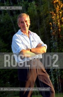 Writer  Robert Harris at his home in Kintbury near Hungerford, Berkshire...copyright©John Lawrence/Writer Pictures/Rosebud2