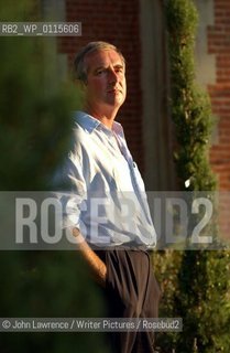 Writer  Robert Harris at his home in Kintbury near Hungerford, Berkshire...copyright©John Lawrence/Writer Pictures/Rosebud2