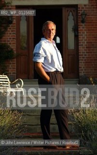 Writer  Robert Harris at his home in Kintbury near Hungerford, Berkshire...copyright©John Lawrence/Writer Pictures/Rosebud2