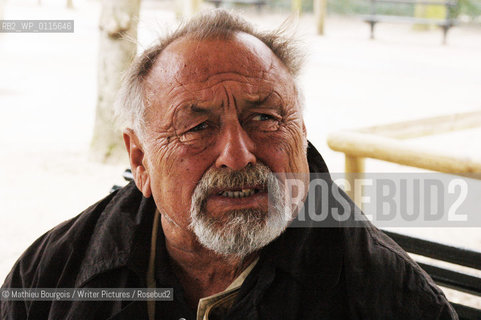 Jim Harrison..Copyright©Mathieu Bourgois/Writer Pictures/Rosebud2