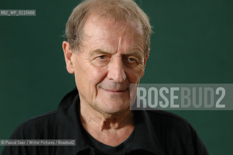 Writer Tony Harrison at the Edinburgh International Book Festival 2007. ..Copyright©Pascal Saez/Writer Pictures/Rosebud2