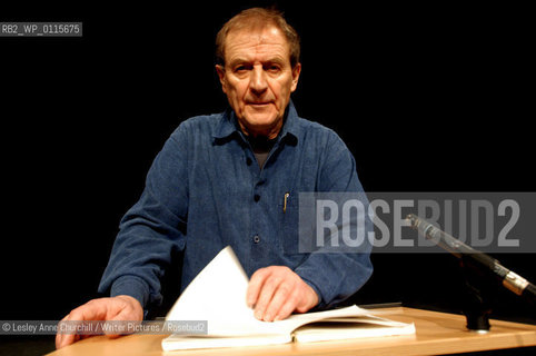 Tony Harrison..copyright©Lesley Anne Churchill/Writer Pictures/Rosebud2