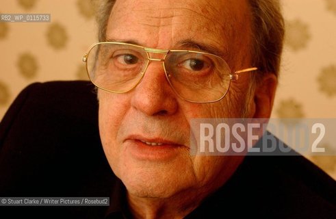 Oscar winning scriptwriter, Ronald Harwood..copyright©Stuart Clarke/Writer Pictures/Rosebud2