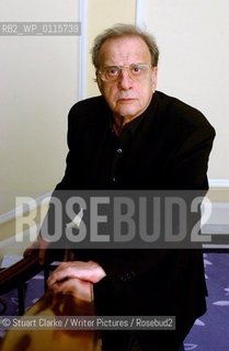 Oscar winning scriptwriter, Ronald Harwood..copyright©Stuart Clarke/Writer Pictures/Rosebud2