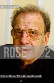 Oscar winning scriptwriter, Ronald Harwood..copyright©Stuart Clarke/Writer Pictures/Rosebud2