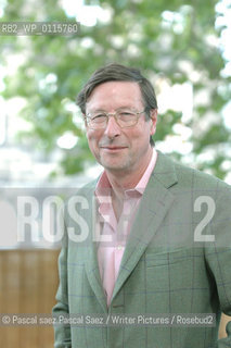 British writer, military historian and former editor of the Daily Telegraph Max Hastings at the Edinburgh International Book Festival 2005..Copyright©Pascal saez.Pascal Saez/Writer Pictures/Rosebud2