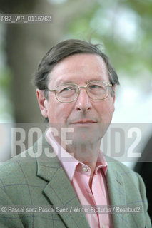 British writer, military historian and former editor of the Daily Telegraph Max Hastings at the Edinburgh International Book Festival 2005..Copyright©Pascal saez.Pascal Saez/Writer Pictures/Rosebud2