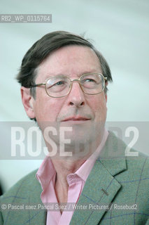 British writer, military historian and former editor of the Daily Telegraph Max Hastings at the Edinburgh International Book Festival 2005..Copyright©Pascal saez.Pascal Saez/Writer Pictures/Rosebud2