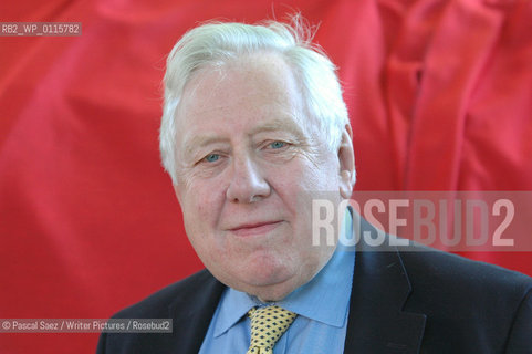 Writer Roy Hattersley at the Edinburgh International Book Festival...Copyright©Pascal Saez/Writer Pictures/Rosebud2