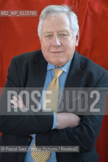 Writer Roy Hattersley at the Edinburgh International Book Festival...Copyright©Pascal Saez/Writer Pictures/Rosebud2