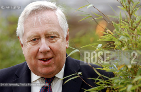 Veteran writer and politician Roy Hattersley, who appeared at Edinburghs Book Festival  ..copyright©Colin Hattersley/Writer Pictures/Rosebud2