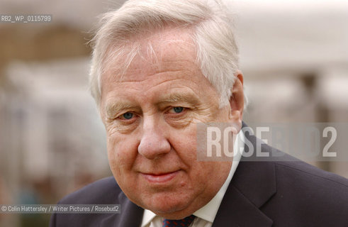 Veteran writer and politician Roy Hattersley, who appeared at Edinburghs Book Festival  ..copyright©Colin Hattersley/Writer Pictures/Rosebud2