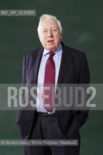 Roy Hattersley, British Labour politician, author and journalist, at the 2010 Edinburgh International Book Festival, August 22, 2010. .Copyright©Geraint Lewis/Writer Pictures/Rosebud2