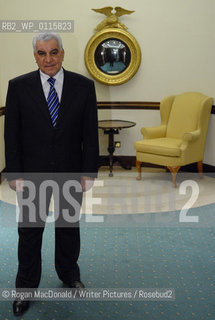 Archaelogist, Dr Zahi Hawass at the London Credit Suisse offices near Canary Wharf, East London..©Rogan MacDonald/Writer Pictures/Rosebud2