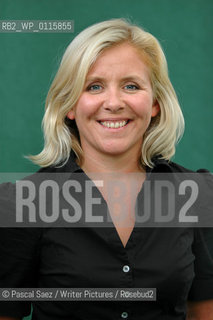 Writer Lucy Hawking, daughter of scientist Professor Stephen Hawking, at the Edinburgh International Book Festival 2007. ..Copyright©Pascal Saez/Writer Pictures/Rosebud2