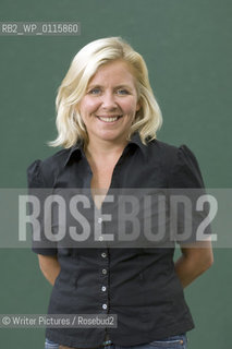 Lucy Hawking, daughter of Professor Stephen Hawking . They have wriiten a childrens Science fiction  book together  . CREDIT Gerain©Writer Pictures/Rosebud2