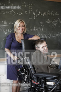 GREAT BRITAIN /Cambridge/Stephen Hawking and his daughter Lucy Hawking © Horst A. Friedrichs
©Writer Pictures/Rosebud2