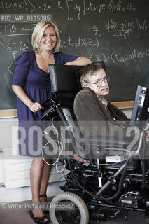 .GREAT BRITAIN /Cambridge/Stephen Hawking and his daughter Lucy Hawking © Horst A. Friedrichs .
©Writer Pictures/Rosebud2