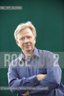 Humphrey Hawksley, leading BBC Foreign Correspondant ,author,commentator and writer of the book Democracy Kills at The Edinburgh International Book Festival 2009..copyright©Geraint Lewis/Writer Pictures/Rosebud2