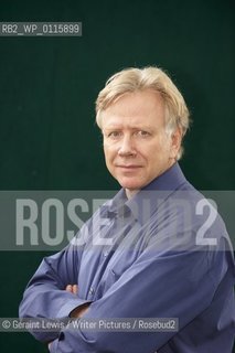 Humphrey Hawksley, leading BBC Foreign Correspondant ,author,commentator and writer of the book Democracy Kills at The Edinburgh International Book Festival 2009..copyright©Geraint Lewis/Writer Pictures/Rosebud2