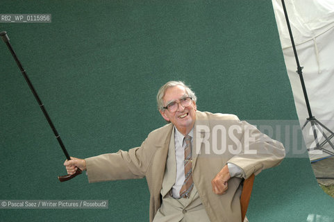 Writer and politician Denis Healey at the Edinburgh International Book Festival...Copyright©Pascal Saez/Writer Pictures/Rosebud2