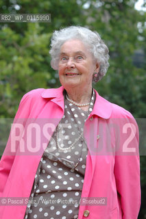 Writer and filmmaker Edna Healey at the Edinburgh International Book Festival...Copyright©Pascal Saez/Writer Pictures/Rosebud2