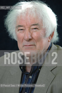 Irish Nobel Prize winning poet Seamus Heaney at the Edinburgh International Book Festival...Copyright©Pascal Saez/Writer Pictures/Rosebud2
