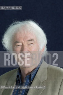 Irish Nobel Prize winning poet Seamus Heaney at the Edinburgh International Book Festival...Copyright©Pascal Saez/Writer Pictures/Rosebud2