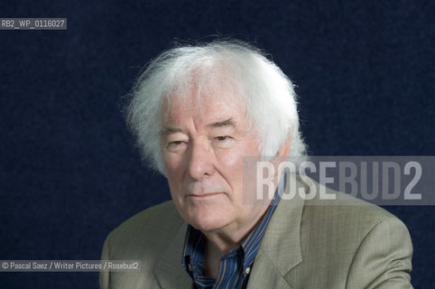 Irish Nobel Prize winning poet Seamus Heaney at the Edinburgh International Book Festival...Copyright©Pascal Saez/Writer Pictures/Rosebud2