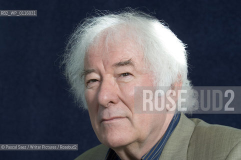 Irish Nobel Prize winning poet Seamus Heaney at the Edinburgh International Book Festival...Copyright©Pascal Saez/Writer Pictures/Rosebud2